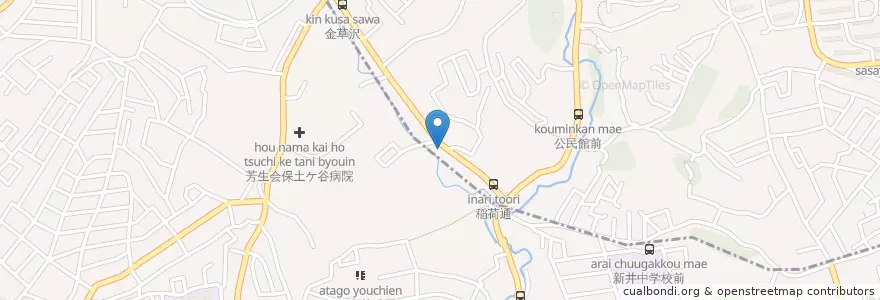 Mapa de ubicacion de 寿司よし en Jepun, 神奈川県, 横浜市, 旭区.
