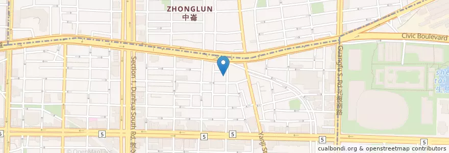 Mapa de ubicacion de 東區四面佛 en 臺灣, 新北市, 臺北市, 大安區.