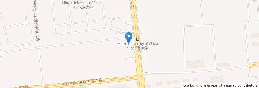 Mapa de ubicacion de 小豆面馆 en 중국, 베이징시, 허베이성, 海淀区.