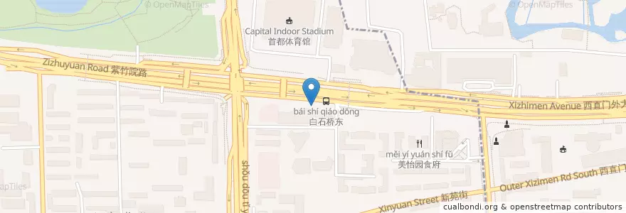 Mapa de ubicacion de 华夏银行 en Cina, Pechino, Hebei, 海淀区.