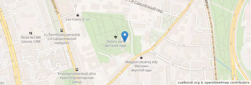 Mapa de ubicacion de Da Pino en Russland, Föderationskreis Zentralrussland, Moskau, Zentraler Verwaltungsbezirk, Тверской Район.