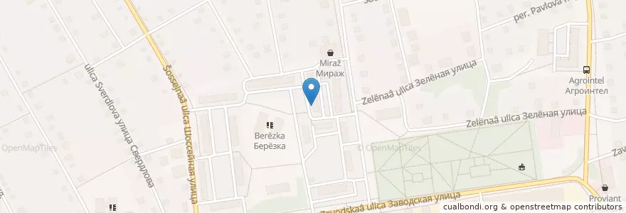Mapa de ubicacion de Запcибкомбанк en Russia, Уральский Федеральный Округ, Oblast' Di Tjumen', Заводоуковский Городской Округ.
