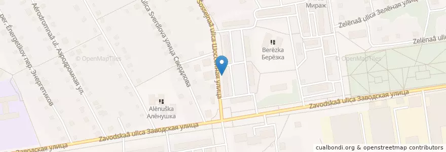Mapa de ubicacion de Сбербанк России en Rusland, Уральский Федеральный Округ, Oblast Tjoemen, Заводоуковский Городской Округ.
