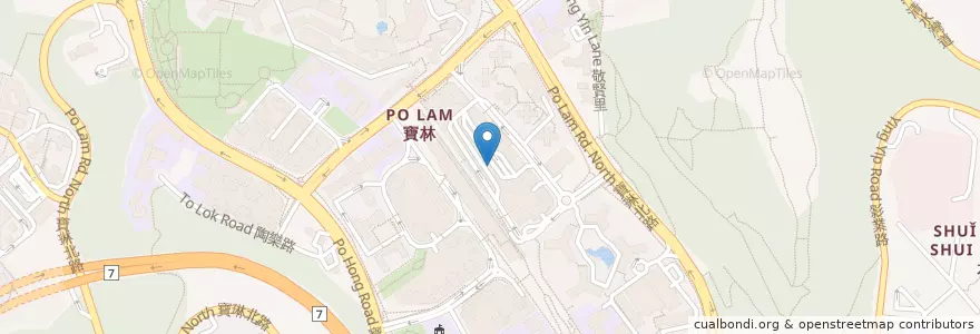 Mapa de ubicacion de 欣景路巴士站公廁 Yan King Road Bus Terminus Public Toilet en 中国, 広東省, 香港, 新界, 西貢區 Sai Kung District.