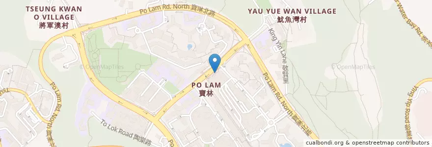 Mapa de ubicacion de 公眾單車泊位 en Chine, Guangdong, Hong Kong, Nouveaux Territoires, 西貢區 Sai Kung District.