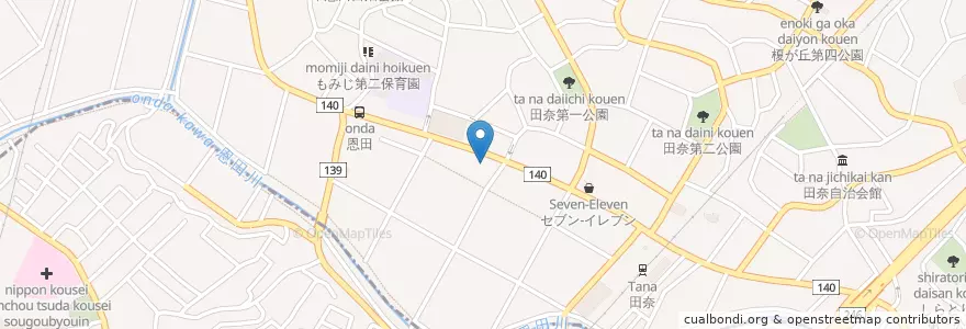 Mapa de ubicacion de ENEOS en اليابان, كاناغاوا, 横浜市, 緑区, 青葉区.