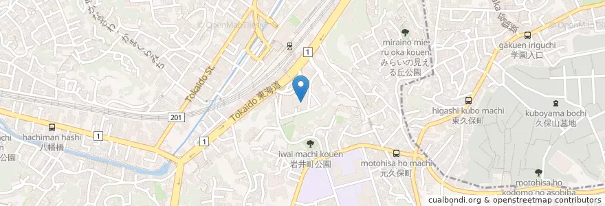 Mapa de ubicacion de 味覚処 おおか en 日本, 神奈川縣, 横滨市, 保土ヶ谷区.