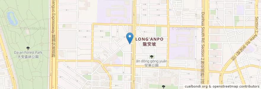 Mapa de ubicacion de 永和豆漿 en 臺灣, 新北市, 臺北市, 大安區.