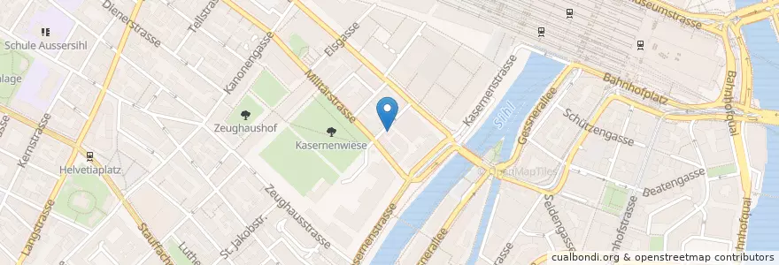 Mapa de ubicacion de Yume-Ramen en Switzerland, Zurich, District Zurich, Zurich.