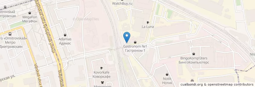 Mapa de ubicacion de Лимон en Russia, Distretto Federale Centrale, Москва, Северо-Восточный Административный Округ, Бутырский Район.