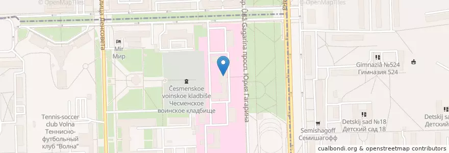 Mapa de ubicacion de Фармакор en 俄罗斯/俄羅斯, Северо-Западный Федеральный Округ, 列宁格勒州, Санкт-Петербург, Московский Район.