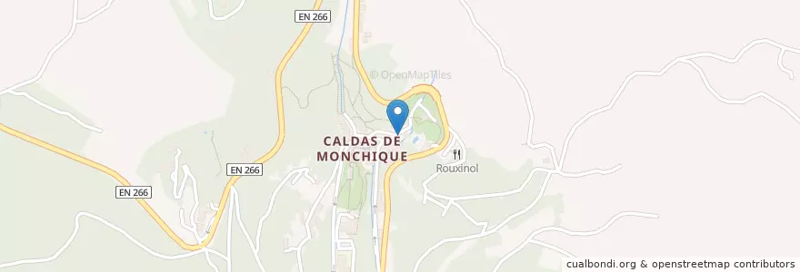 Mapa de ubicacion de Restaurante Albergaria do Lageado en ポルトガル, Algarve, Algarve, Faro, Monchique, Monchique.