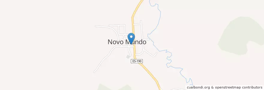 Mapa de ubicacion de EMEF Mundo Novo en Brazil, Jihovýchodní Region, Espírito Santo, Região Geográfica Intermediária De Cachoeiro De Itapemirim, Microrregião Caparaó, Dores Do Rio Preto.