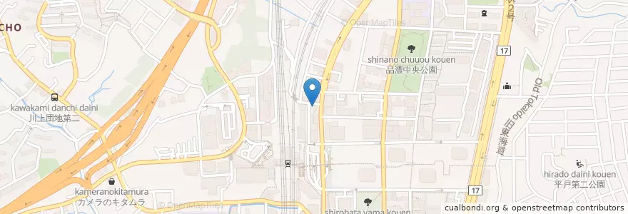 Mapa de ubicacion de 東戸塚赤ちゃん保育園 en Япония, Канагава, Йокогама, Тоцука.
