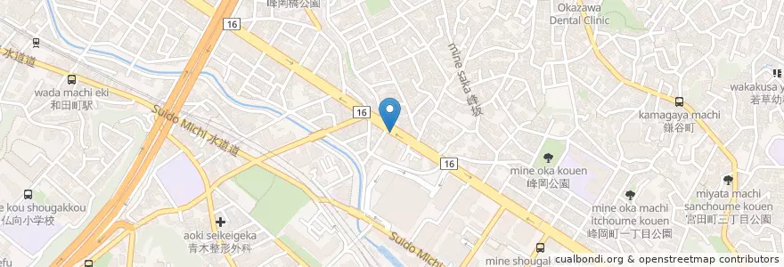 Mapa de ubicacion de 串焼 佐吉 en 日本, 神奈川県, 横浜市, 保土ヶ谷区.
