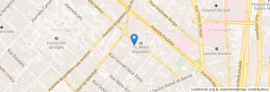 Mapa de ubicacion de Bolsão para motos en Brasil, Región Sudeste, San Pablo, Região Geográfica Intermediária De São Paulo, Região Metropolitana De São Paulo, Região Imediata De São Paulo, San Pablo.