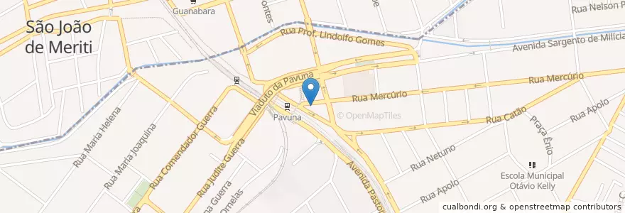 Mapa de ubicacion de Estação do Chopp en Brazil, Southeast Region, Rio De Janeiro, Região Geográfica Intermediária Do Rio De Janeiro, Região Metropolitana Do Rio De Janeiro, Região Geográfica Imediata Do Rio De Janeiro, São João De Meriti, Rio De Janeiro.