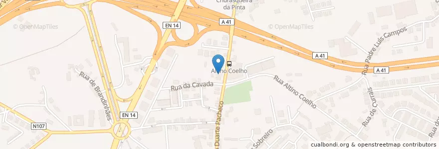 Mapa de ubicacion de Repsol en 葡萄牙, 北部大區, Porto, Área Metropolitana Do Porto, Maia, Cidade Da Maia.