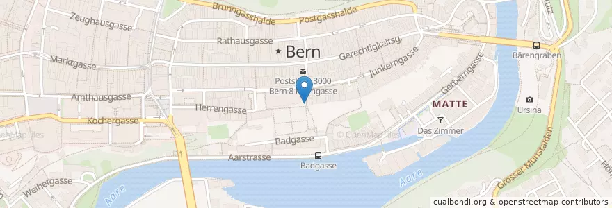 Mapa de ubicacion de Lösch-Brunnen en Svizzera, Berna, Verwaltungsregion Bern-Mittelland, Verwaltungskreis Bern-Mittelland, Bern.