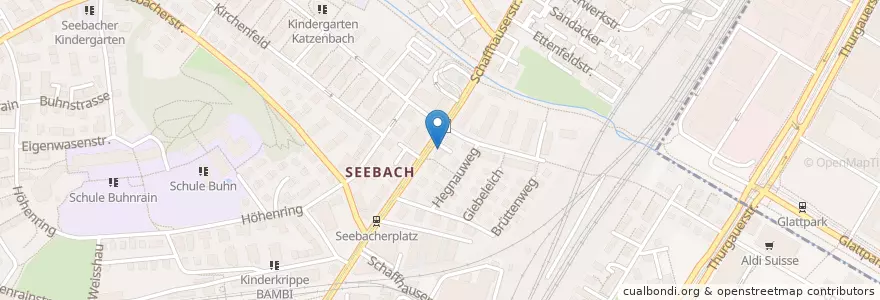 Mapa de ubicacion de Machiavelli en Svizzera, Zurigo, Distretto Di Zurigo, Zurigo.