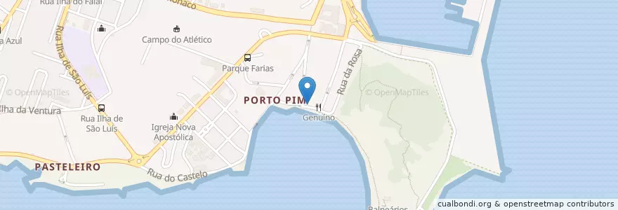 Mapa de ubicacion de Café Porto Pim en Portugal, Azoren, Faial, Horta, Horta (Angústias).