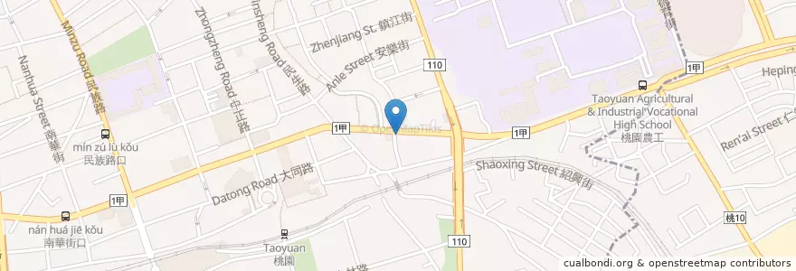 Mapa de ubicacion de C.SHOP en Taiwan, 桃園市, 桃園區.
