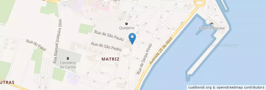 Mapa de ubicacion de Farmácia Corrêa en ポルトガル, アゾレス諸島, Faial, Horta, Horta (Matriz).