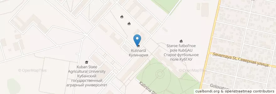 Mapa de ubicacion de УралСиб en Rusia, Южный Федеральный Округ, Krai De Krasnodar, Городской Округ Краснодар.