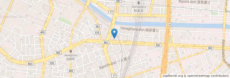Mapa de ubicacion de シディーク en Japon, Tokyo, 千代田区.