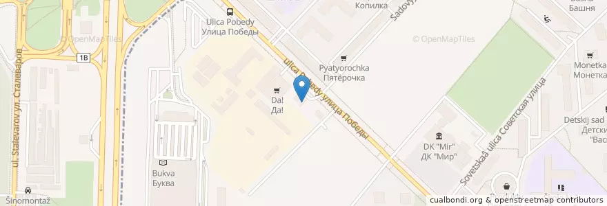 Mapa de ubicacion de TatNeft №79 en روسيا, Центральный Федеральный Округ, محافظة موسكو, Городской Округ Реутов.