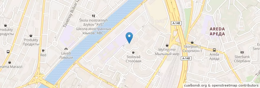 Mapa de ubicacion de Адонис en Rusya Federasyonu, Южный Федеральный Округ, Krasnodar Krayı, Городской Округ Сочи.