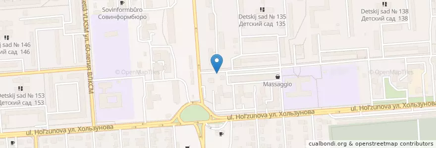 Mapa de ubicacion de Артезианский источник en Russie, District Fédéral Central, Oblast De Voronej, Городской Округ Воронеж.