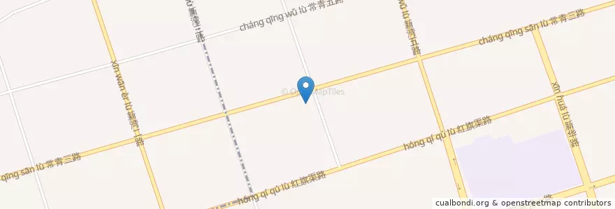 Mapa de ubicacion de 汉兴街道 en 中国, 湖北省, 武漢市, 江漢区, 汉兴街道.