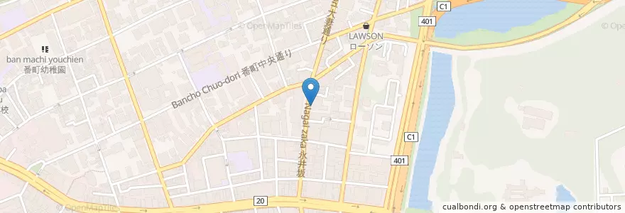 Mapa de ubicacion de HEARTS en Giappone, Tokyo, Chiyoda.