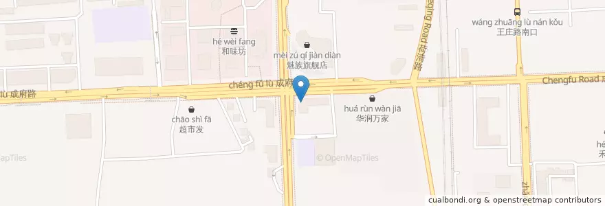 Mapa de ubicacion de 元绿回转寿司 en China, Pequim, Hebei, 海淀区.