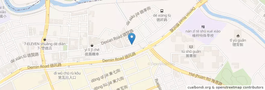 Mapa de ubicacion de 老先覺 en 台湾, 高雄市, 楠梓区.