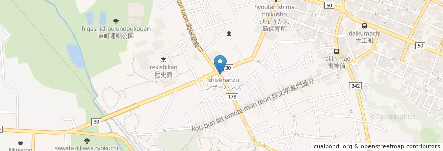 Mapa de ubicacion de 茨城県信用組合 en Japan, Ibaraki Prefecture, Mito.