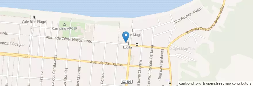Mapa de ubicacion de Mahraba en Brasile, Regione Sud, Santa Catarina, Microrregião De Florianópolis, Região Geográfica Intermediária De Florianópolis, Florianópolis.