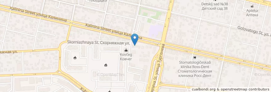 Mapa de ubicacion de В надежных руках en Rusland, Zuidelijk Federaal District, Kraj Krasnodar, Городской Округ Краснодар.