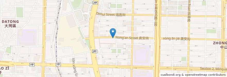 Mapa de ubicacion de 三媽臭臭鍋 en 台湾, 新北市, 台北市.