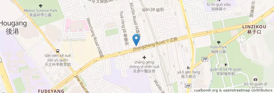 Mapa de ubicacion de 玉山商業銀行 en تايوان, تايبيه الجديدة, تايبيه, 士林區.