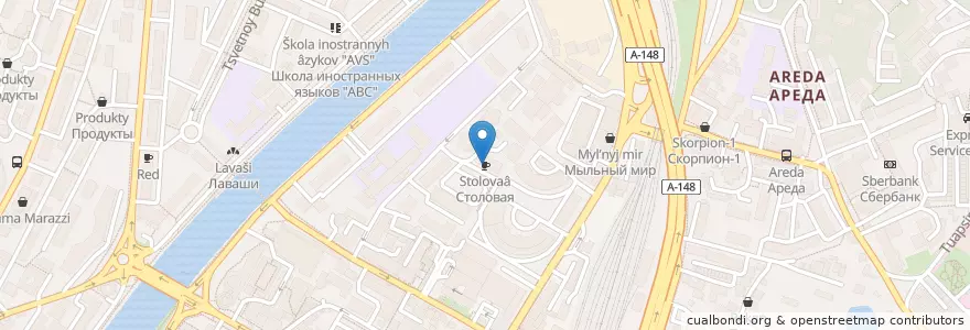 Mapa de ubicacion de Red Buffet en Rússia, Distrito Federal Do Sul, Krai De Krasnodar, Городской Округ Сочи.