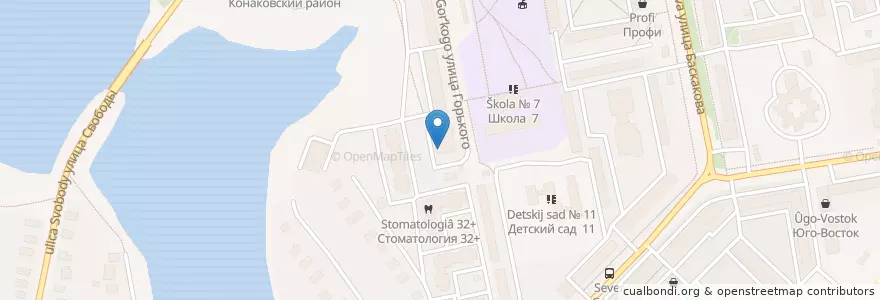 Mapa de ubicacion de Мировой суд en Russia, Central Federal District, Tver Oblast, Konakovsky District, Городское Поселение Конаково.