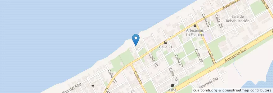 Mapa de ubicacion de Restaurante Lai Lai en 古巴, Matanzas, Cárdenas, Varadero.