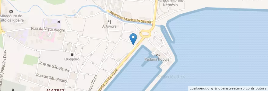 Mapa de ubicacion de Café Avenida en Португалия, Азорские Острова, Faial, Horta, Horta (Conceição).