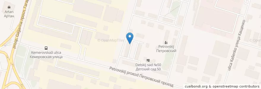 Mapa de ubicacion de Участковый пункт, Отдел полиции №6 en Russia, Volga Federal District, Nizhny Novgorod Oblast, Nizhny Novgorod.
