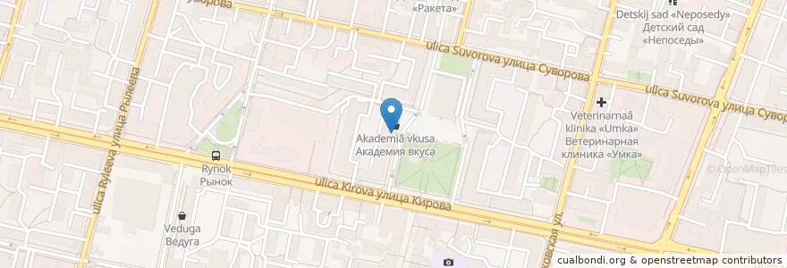 Mapa de ubicacion de Кредит Европа Банк en Russia, Distretto Federale Centrale, Калужская Область, Городской Округ Калуга.