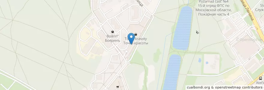 Mapa de ubicacion de Уч-кудук en روسيا, Центральный Федеральный Округ, محافظة موسكو, Городской Округ Красногорск.