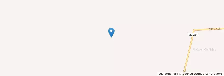Mapa de ubicacion de Cordisburgo en ブラジル, 南東部地域, ミナス ジェライス, Microrregião Sete Lagoas, Região Geográfica Intermediária De Belo Horizonte, Cordisburgo.