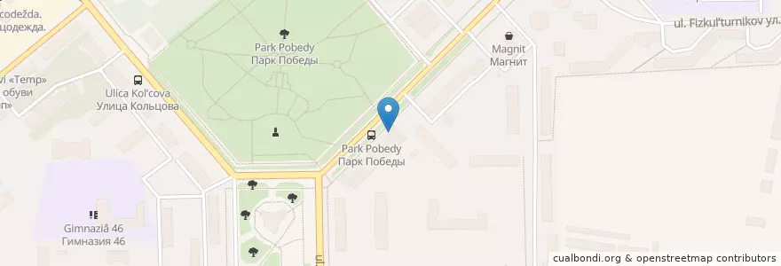 Mapa de ubicacion de Данар en Russia, Circondario Federale Del Volga, Кировская Область, Городской Округ Киров.